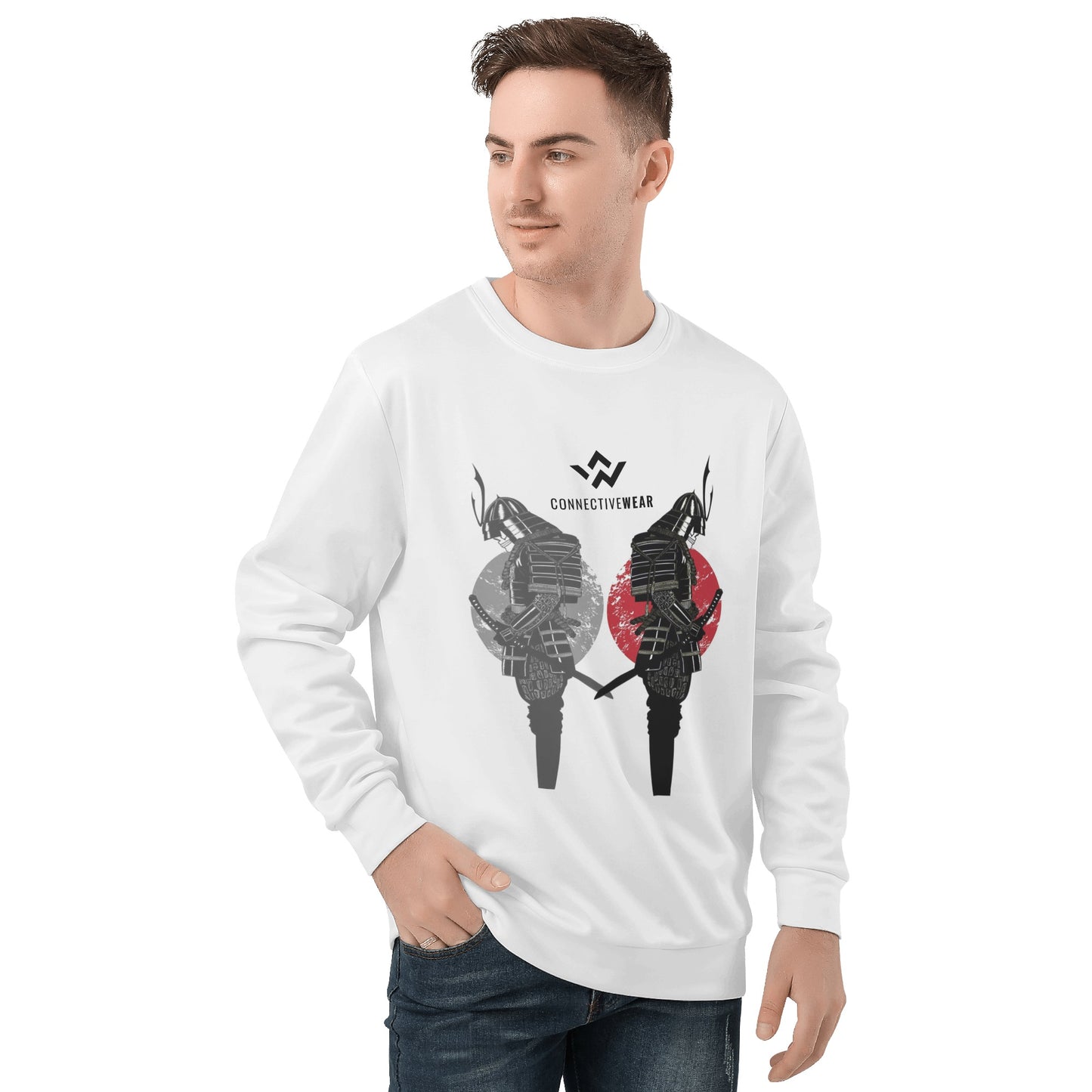 Men's All Over Print Sweater