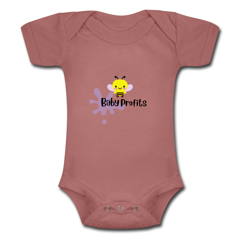 Baby Tri-Blend Baby Profits - mauve 