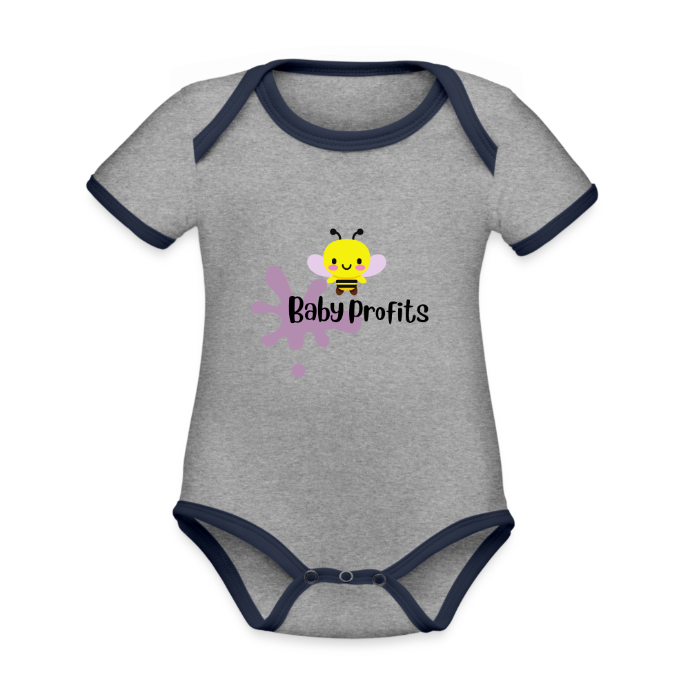 Baby Profits - heather grey/navy