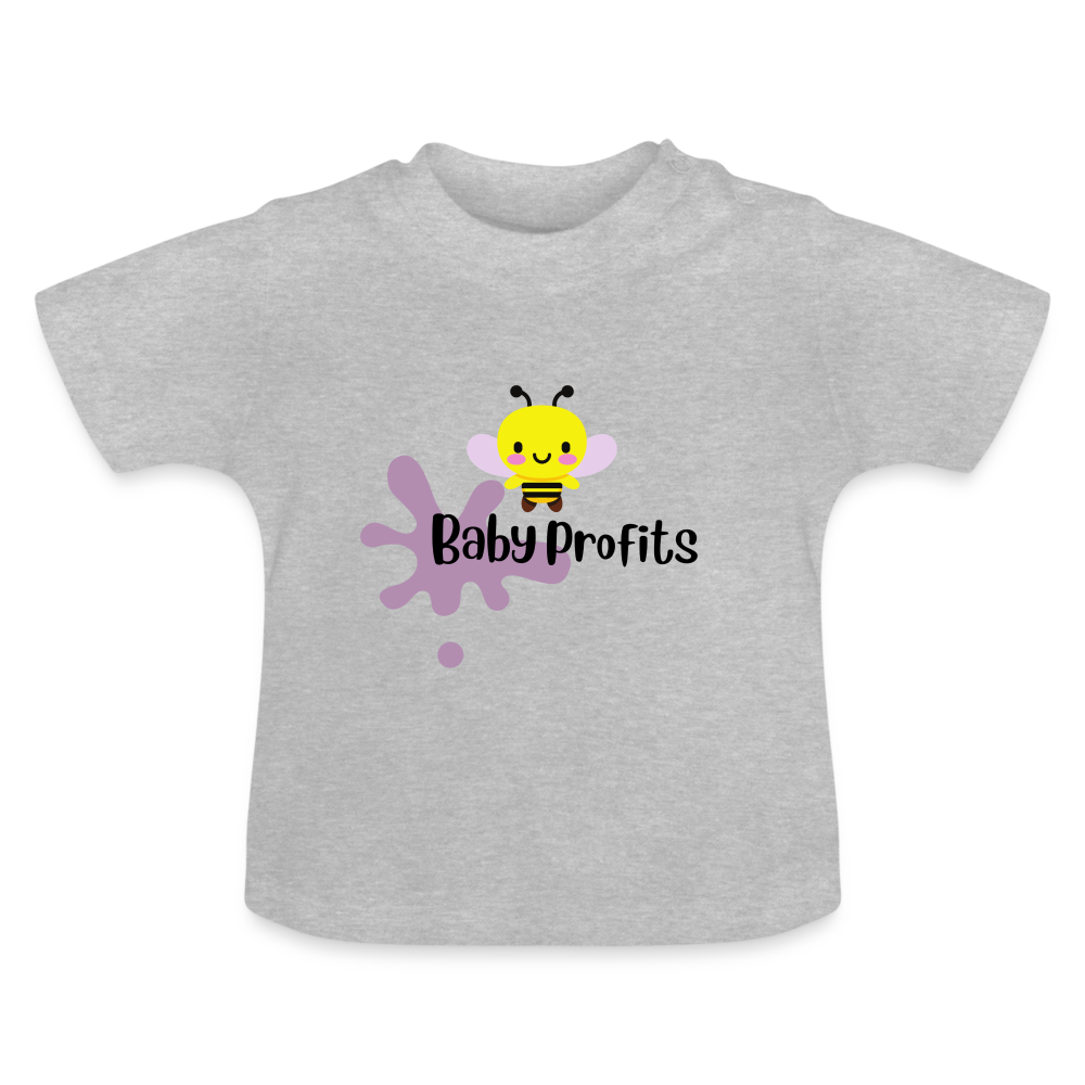 Baby Profits T-Shirt - heather grey