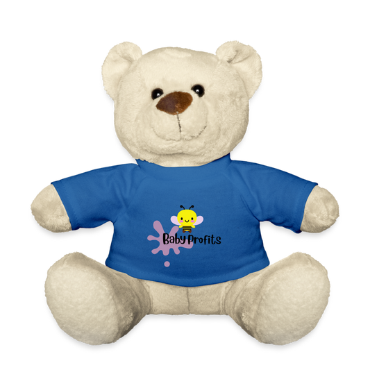 Baby Profits Teddy Bear - royal blue