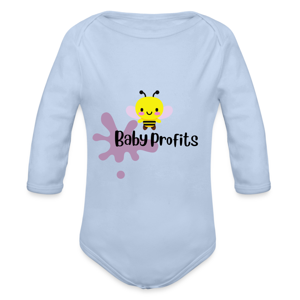 Baby Profits Bodysuit - sky