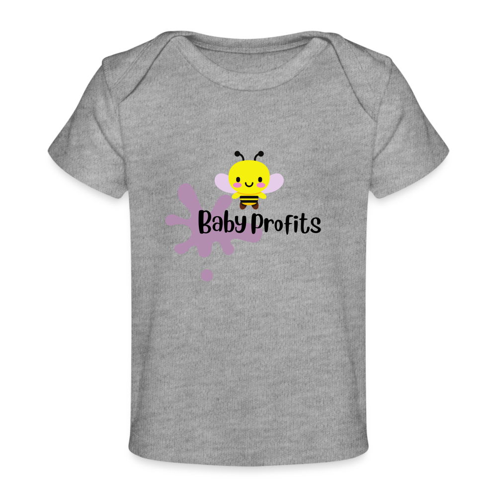 Baby Profits T-Shirt - heather grey