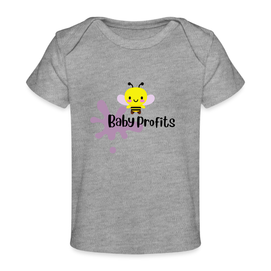 Baby Profits T-Shirt - heather grey