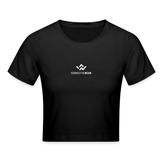 ConnectiveWear Crop T-Shirt - black