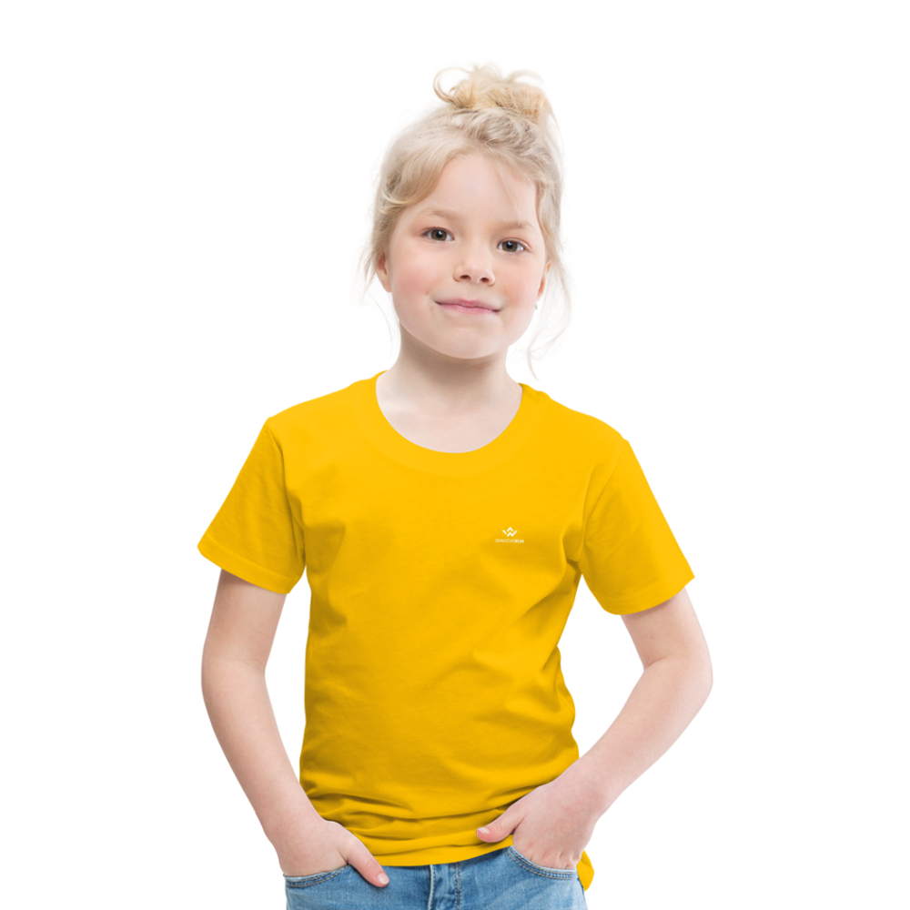 ConncetiveWear Kids' Premium T-Shirt - sun yellow