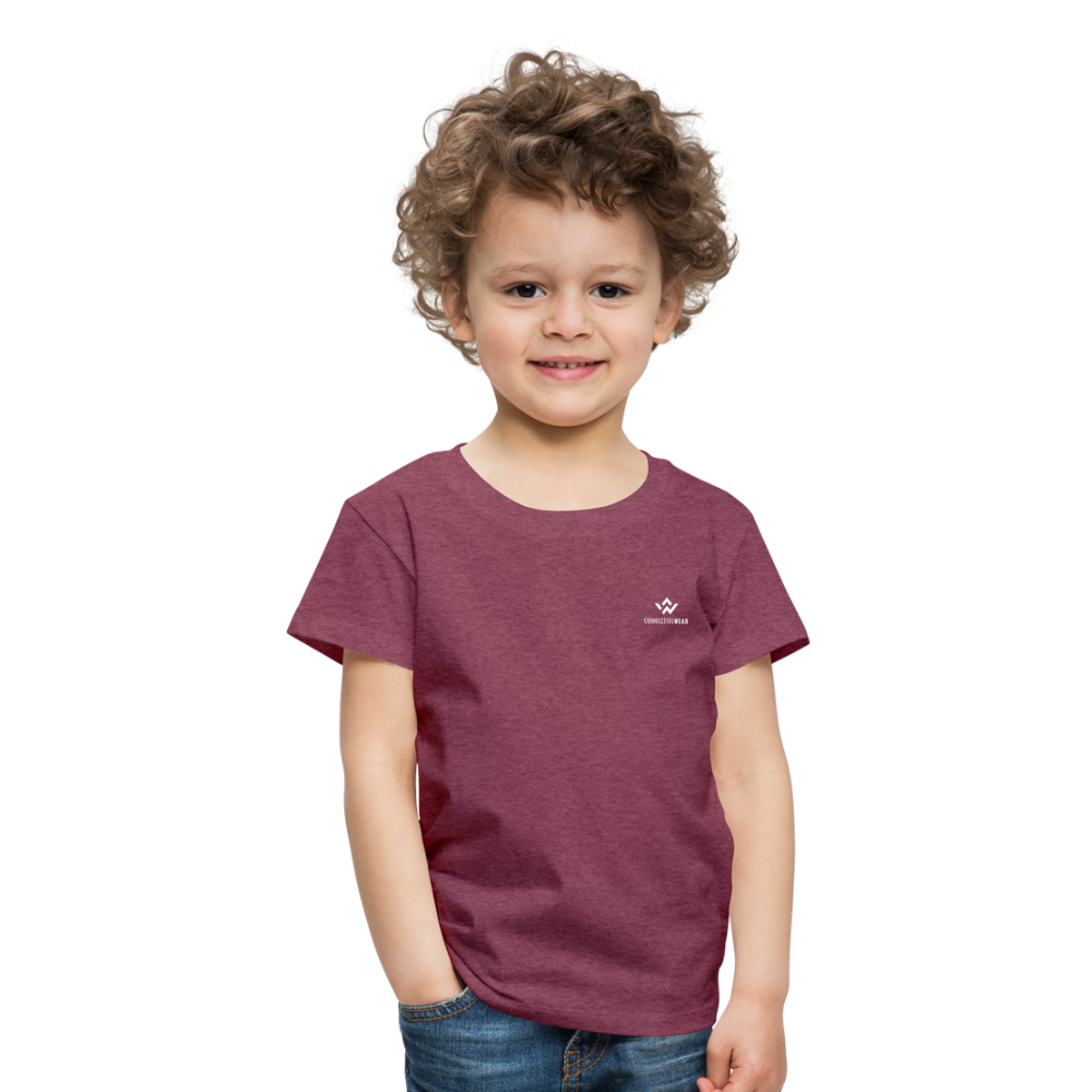 ConncetiveWear Kids' Premium T-Shirt - heather burgundy