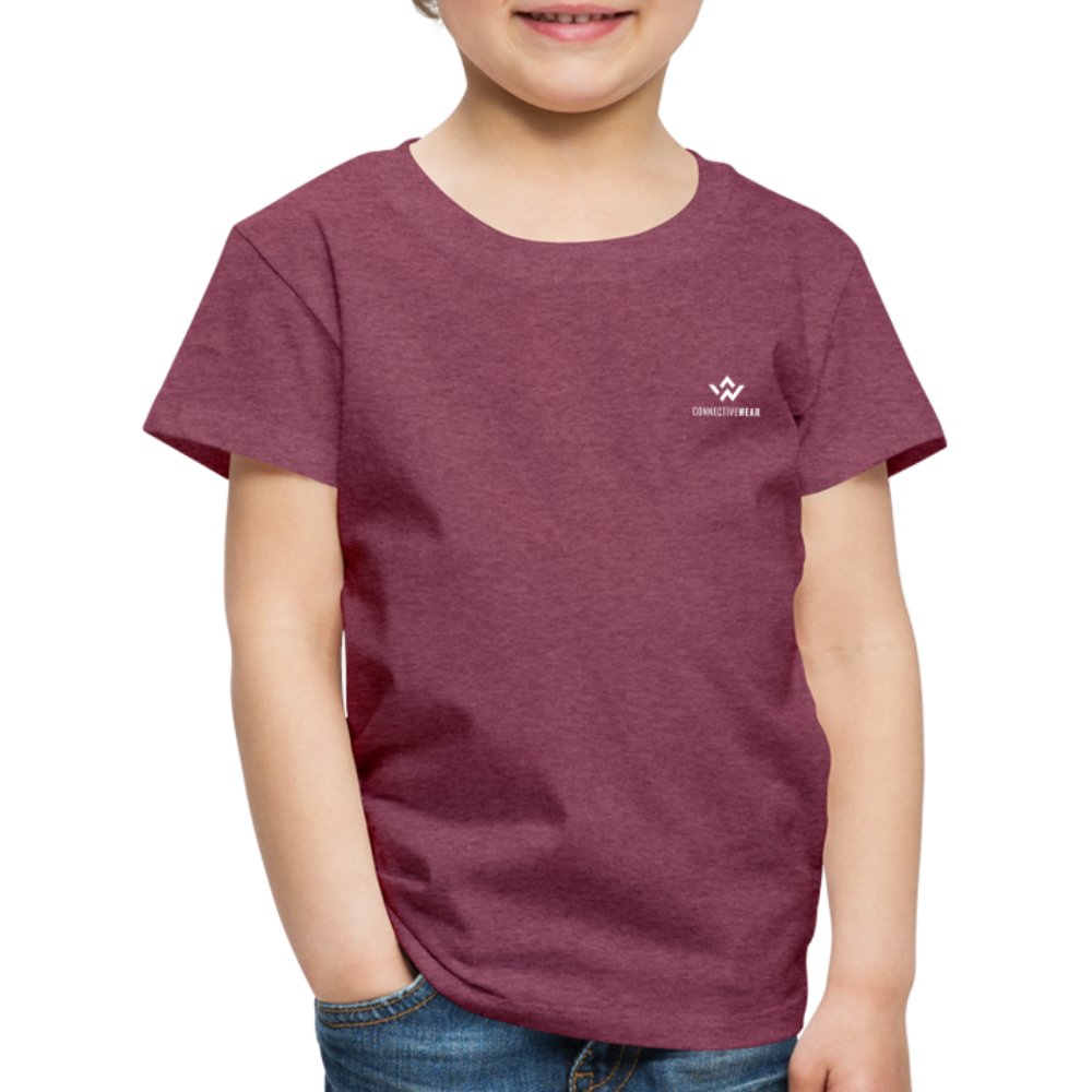 ConncetiveWear Kids' Premium T-Shirt - heather burgundy