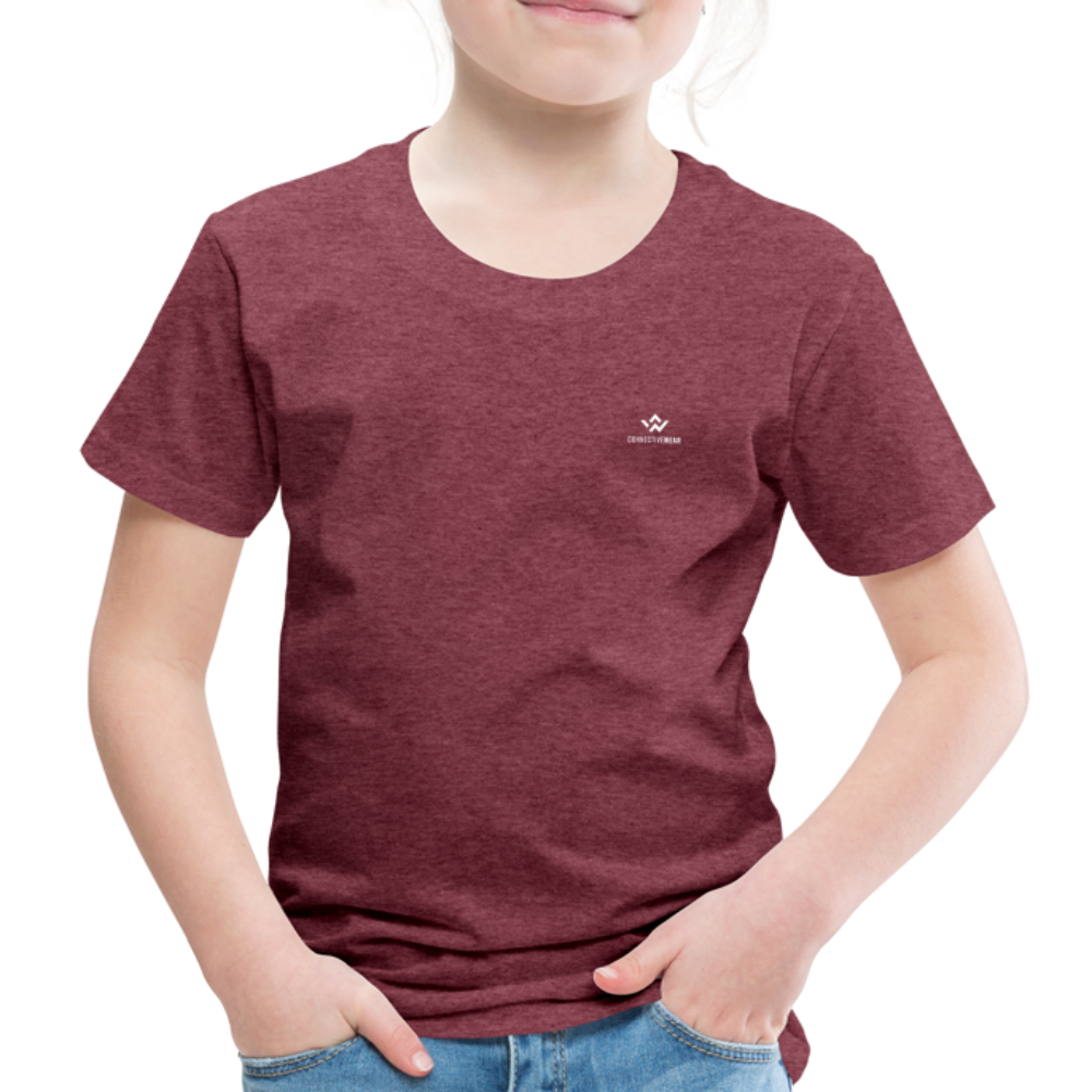 ConncetiveWear Kids' Premium T-Shirt - heather burgundy