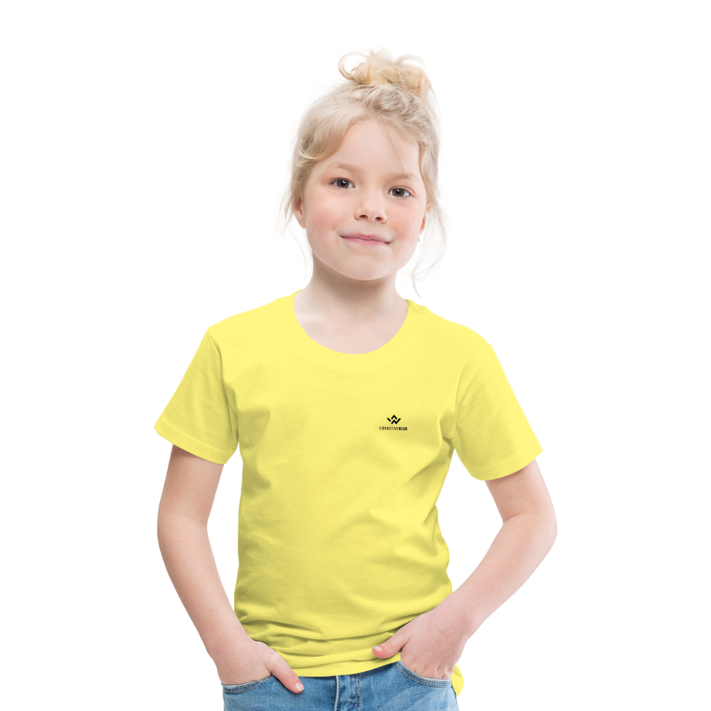 ConnectiveWear Kids' Premium T-Shirt - yellow