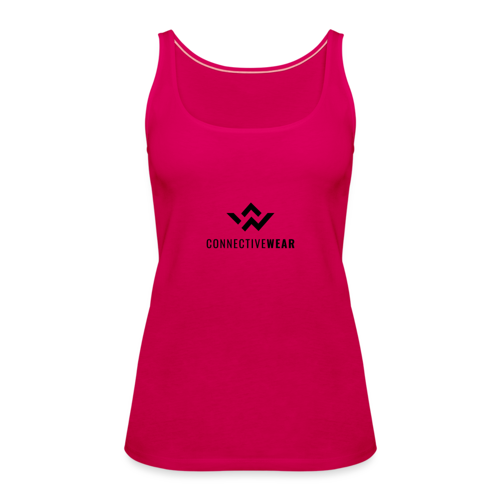 ConnectiveWear Women’s Premium Tank Top - dark pink