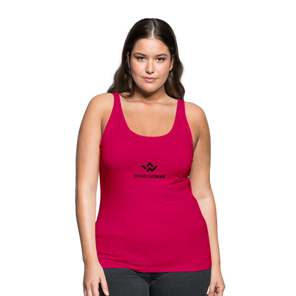 ConnectiveWear Women’s Premium Tank Top - dark pink