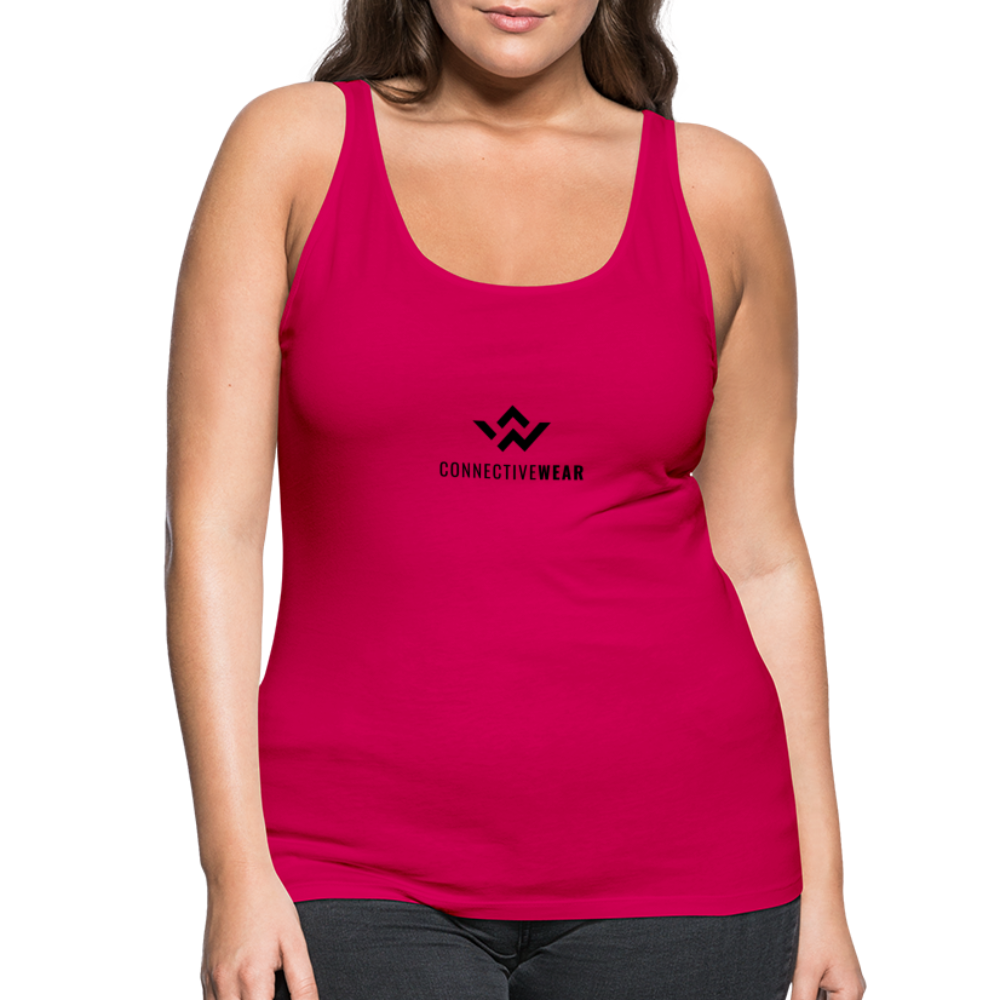 ConnectiveWear Women’s Premium Tank Top - dark pink