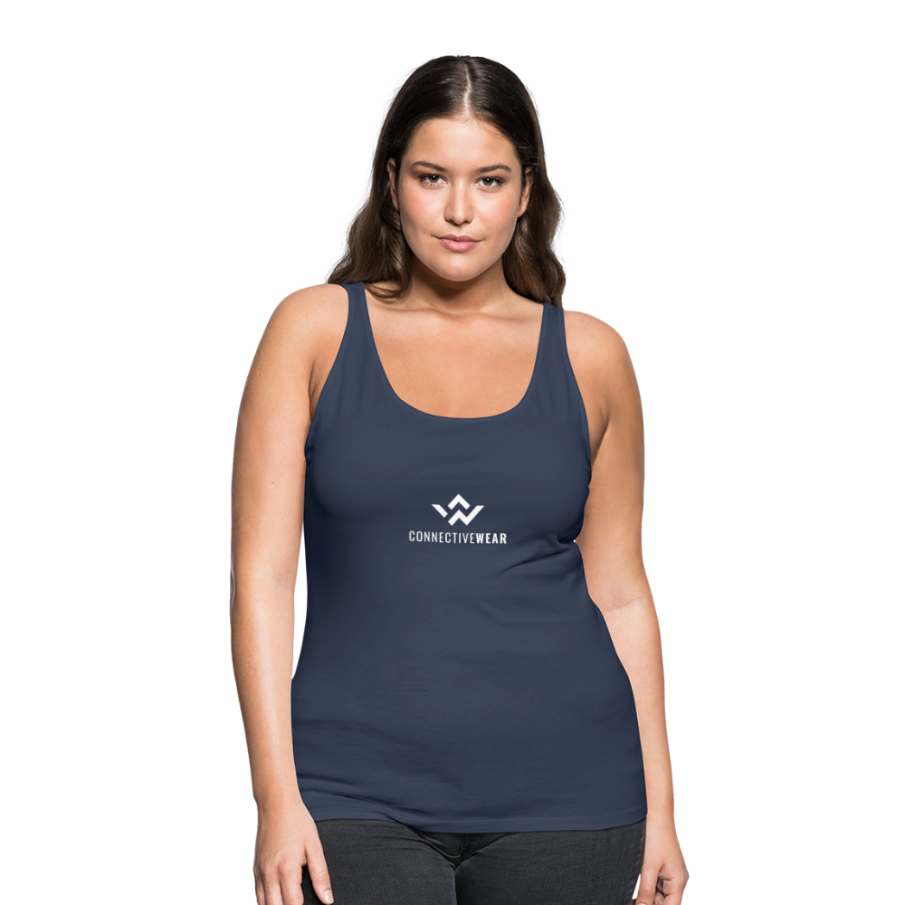 ConnectiveWear Women’s Premium Tank Top - navy