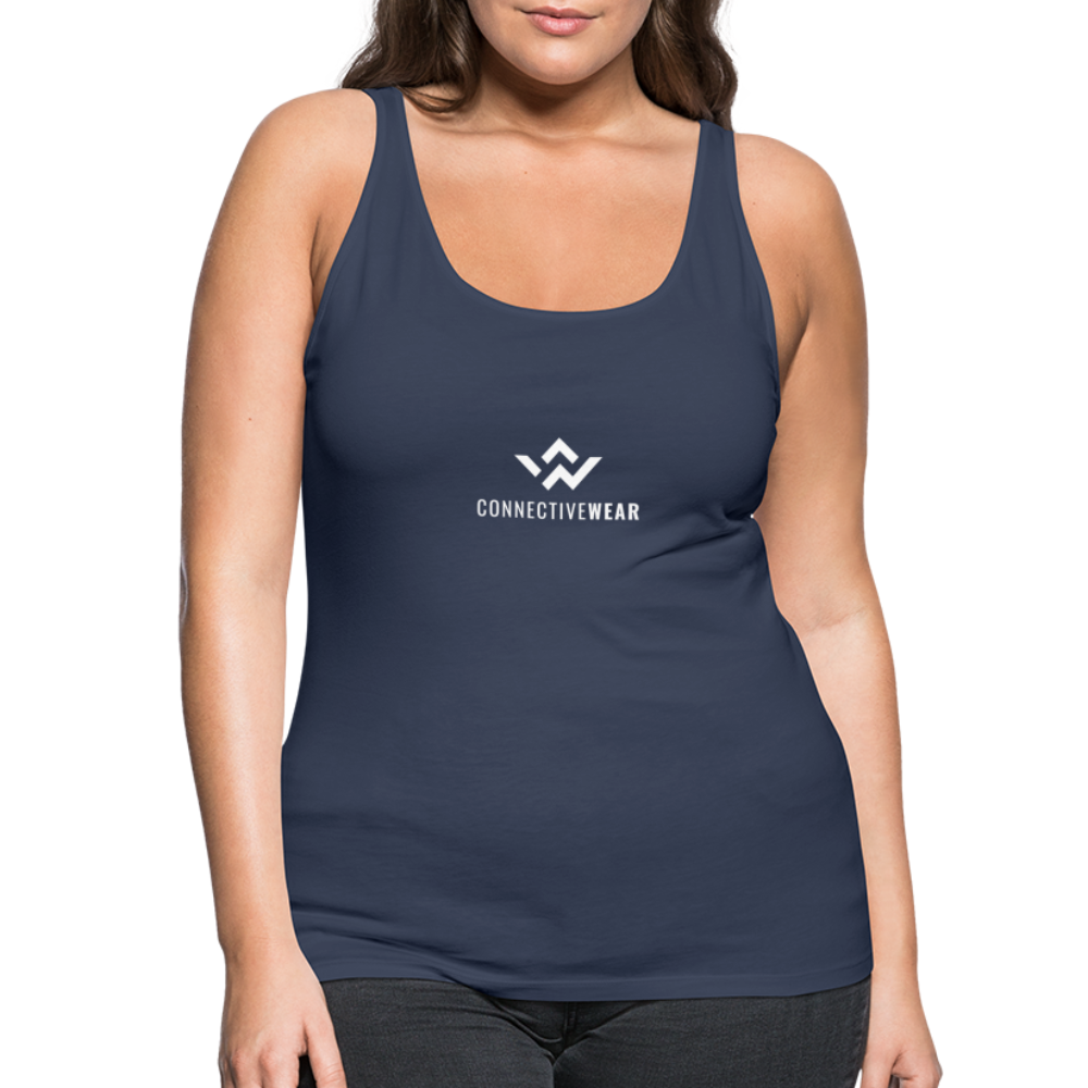 ConnectiveWear Women’s Premium Tank Top - navy