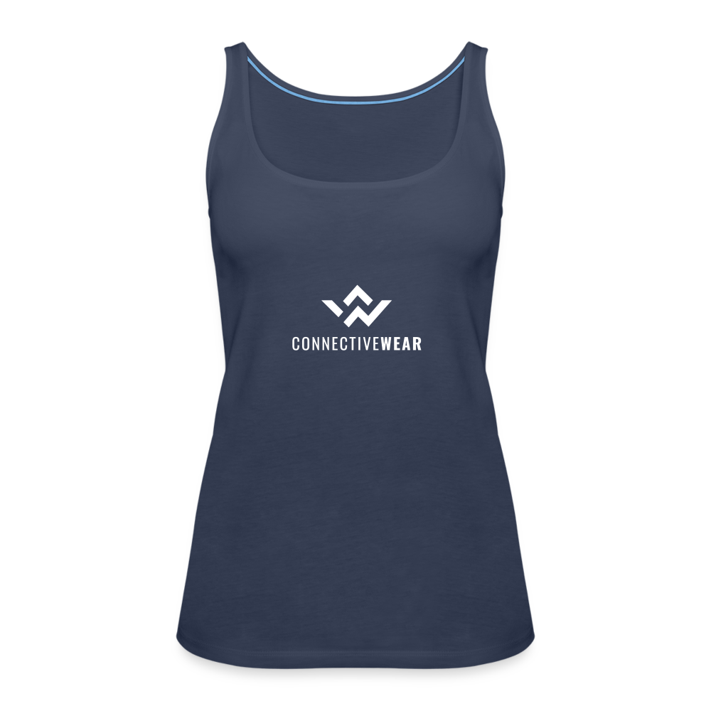 ConnectiveWear Women’s Premium Tank Top - navy