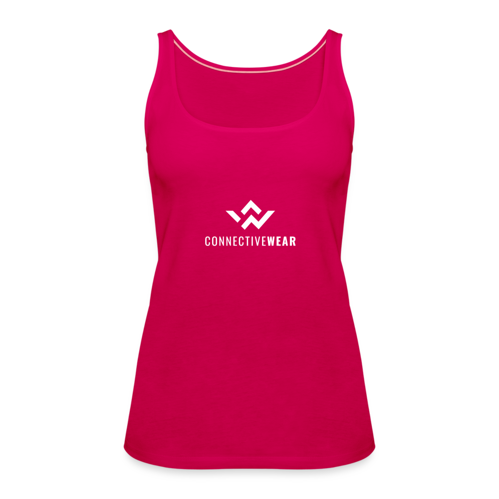 ConnectiveWear Women’s Premium Tank Top - dark pink