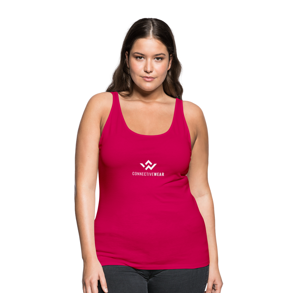 ConnectiveWear Women’s Premium Tank Top - dark pink