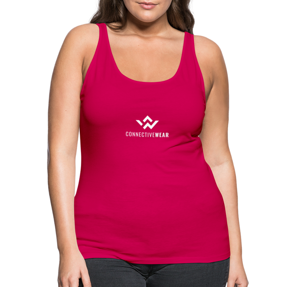 ConnectiveWear Women’s Premium Tank Top - dark pink