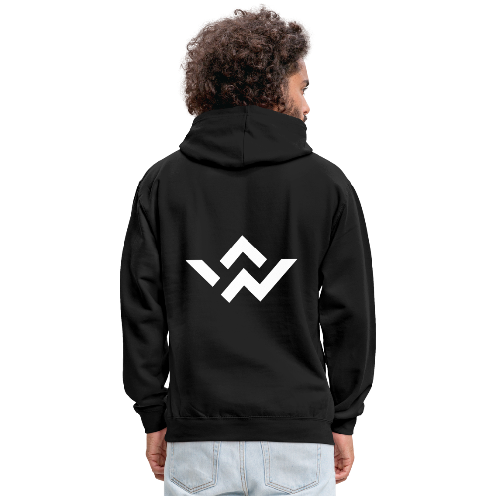 ConnectiveWear Contrast Colour Hoodie - black/red