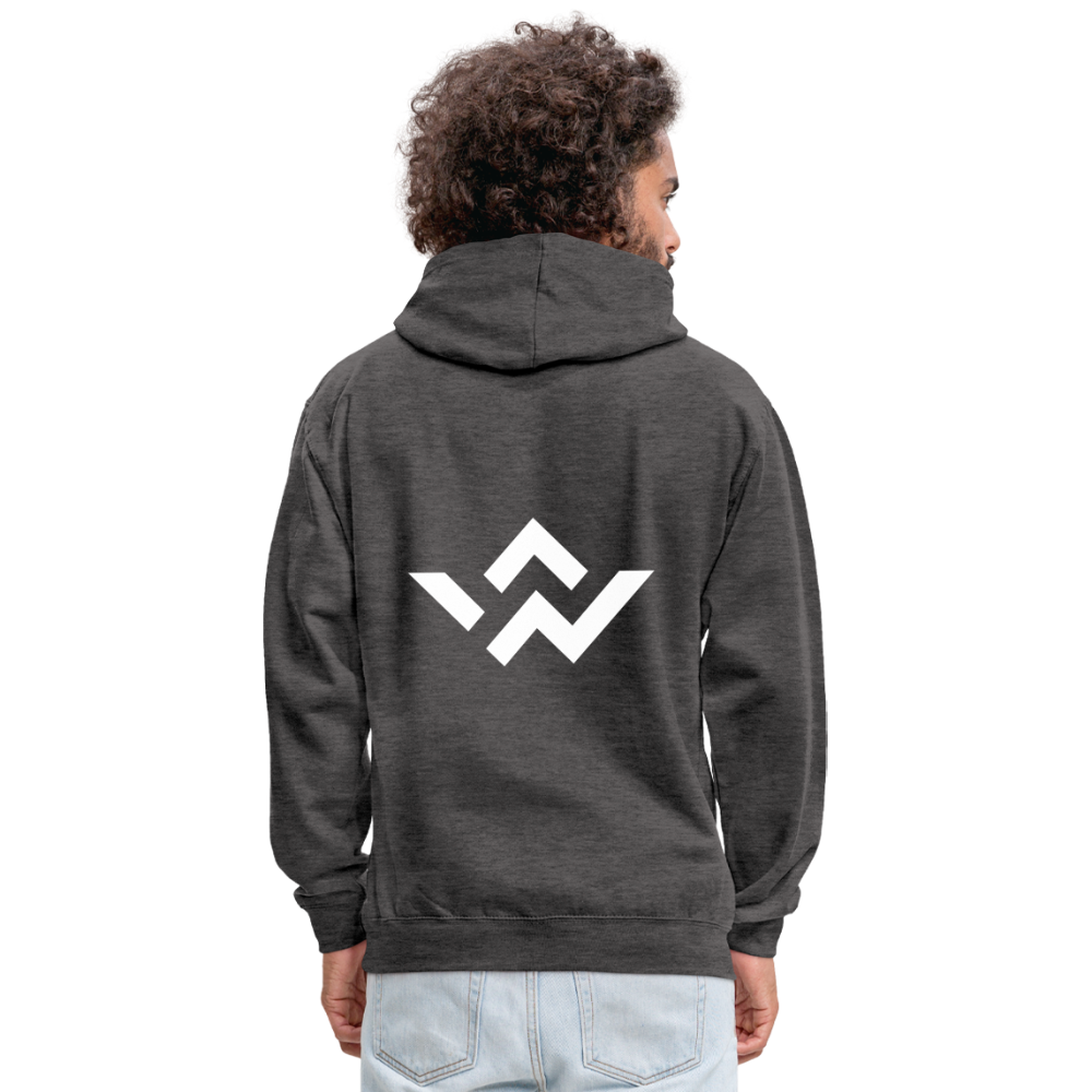 ConnectiveWear Contrast Colour Hoodie - charcoal/black