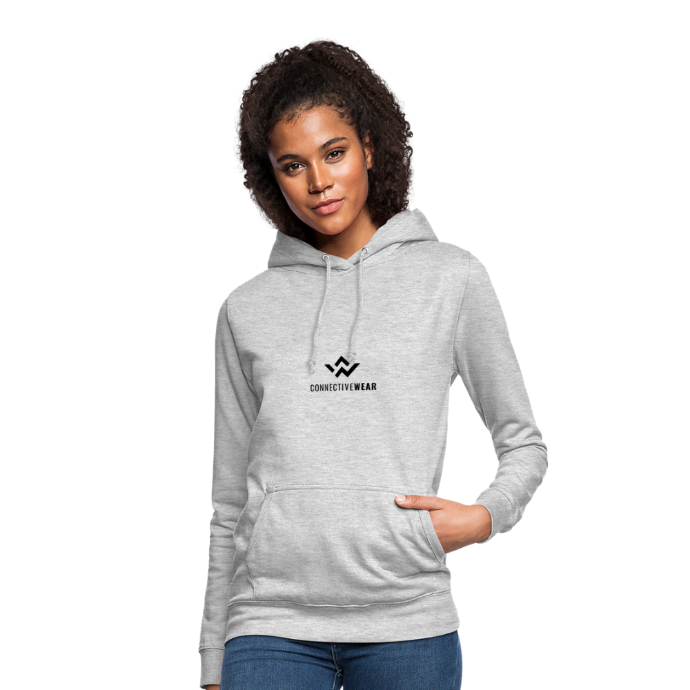 ConnectiveWear Women's Hoodie - light heather grey