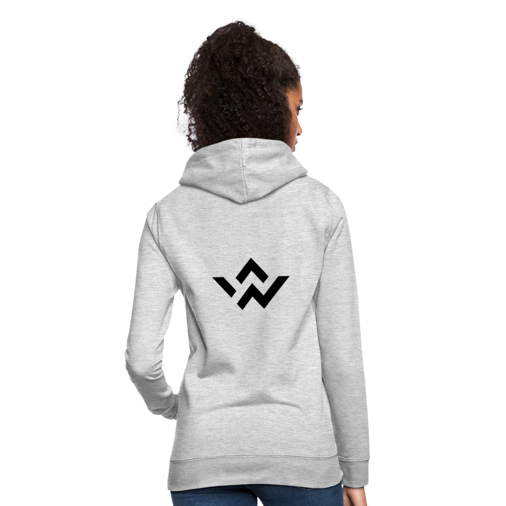 ConnectiveWear Women's Hoodie - light heather grey