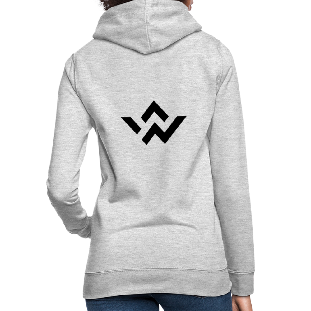 ConnectiveWear Women's Hoodie - light heather grey