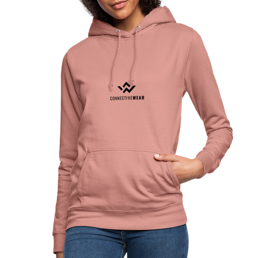 ConnectiveWear Women's Hoodie - dusky rose