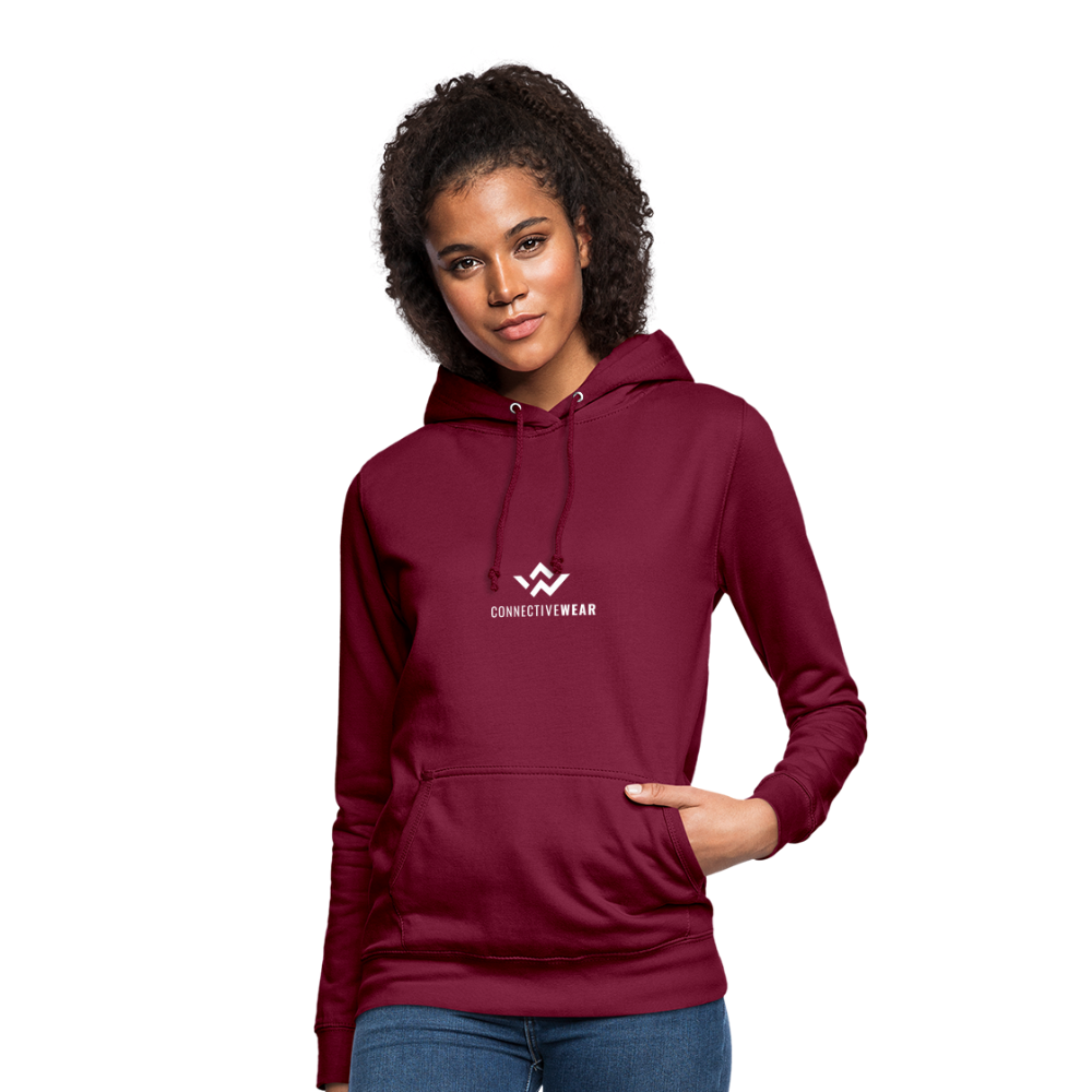 ConnectiveWear Women's Hoodie - bordeaux