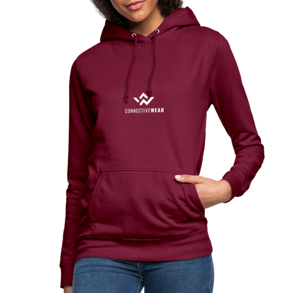 ConnectiveWear Women's Hoodie - bordeaux