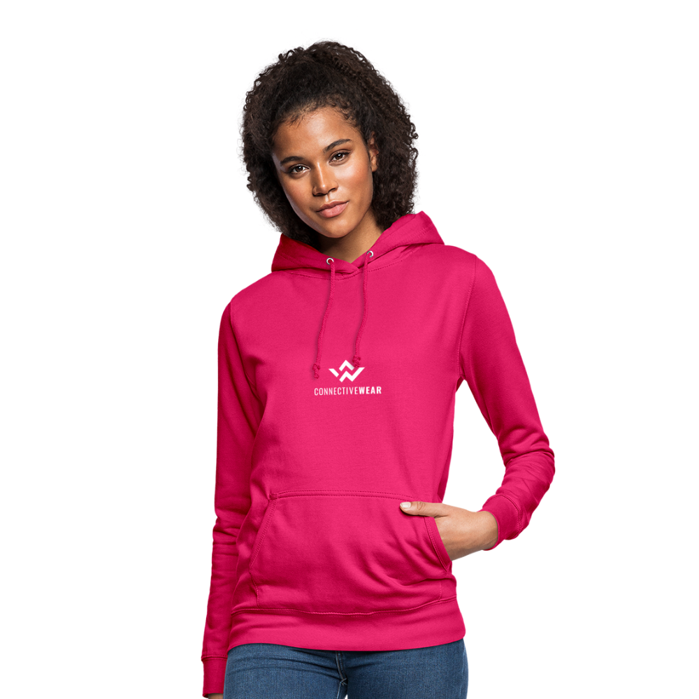 ConnectiveWear Women's Hoodie - dark pink