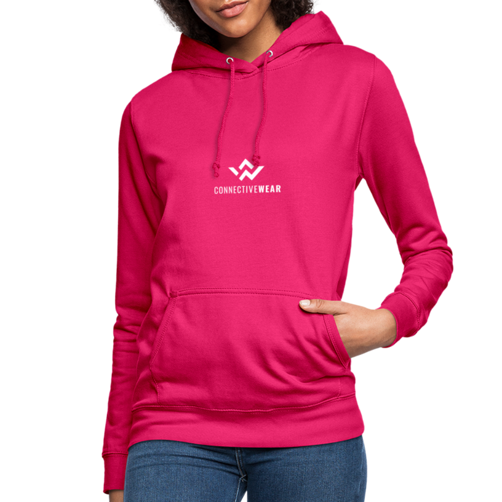 ConnectiveWear Women's Hoodie - dark pink