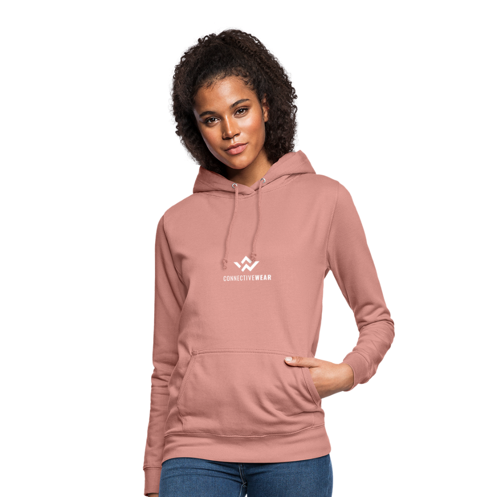 ConnectiveWear Women's Hoodie - dusky rose