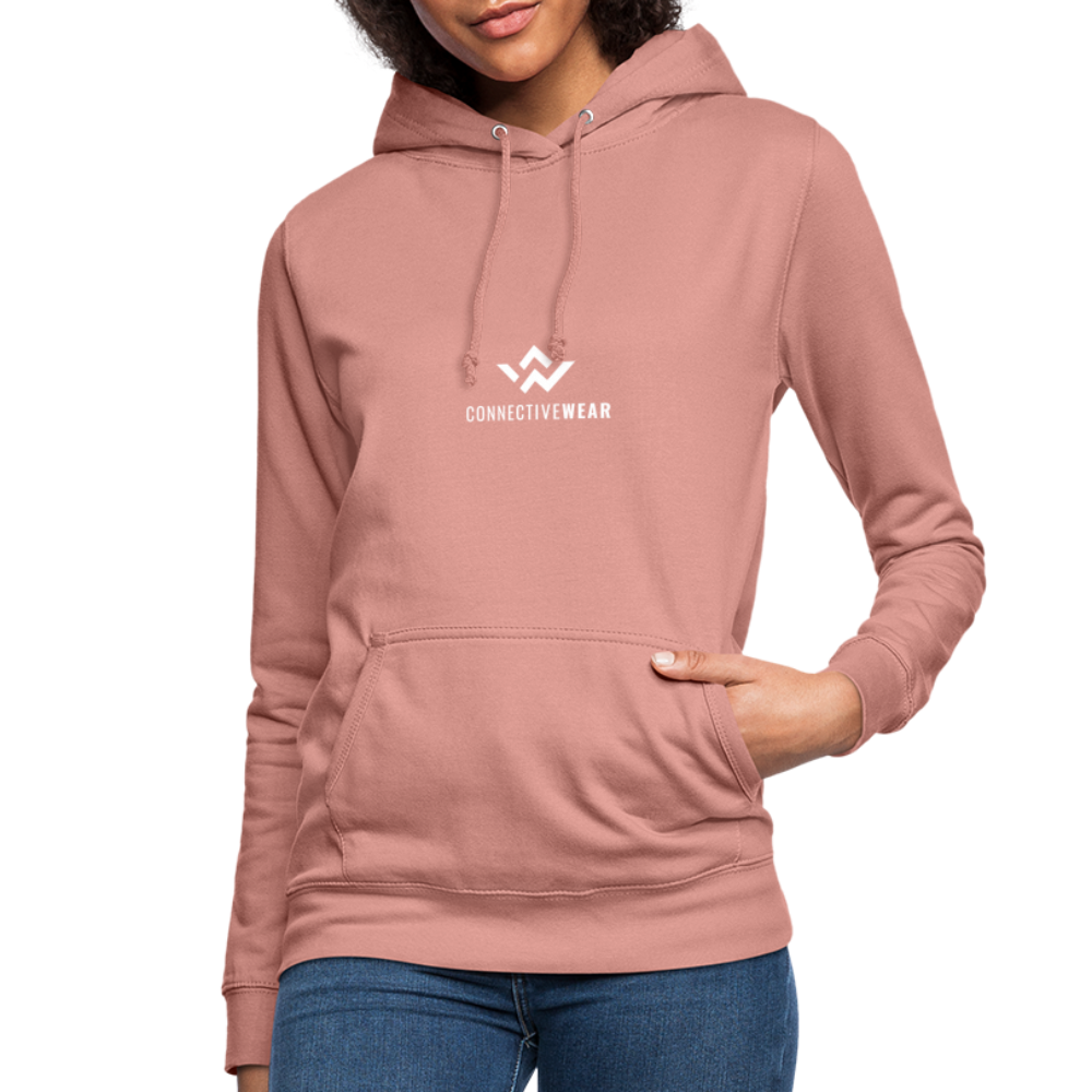 ConnectiveWear Women's Hoodie - dusky rose