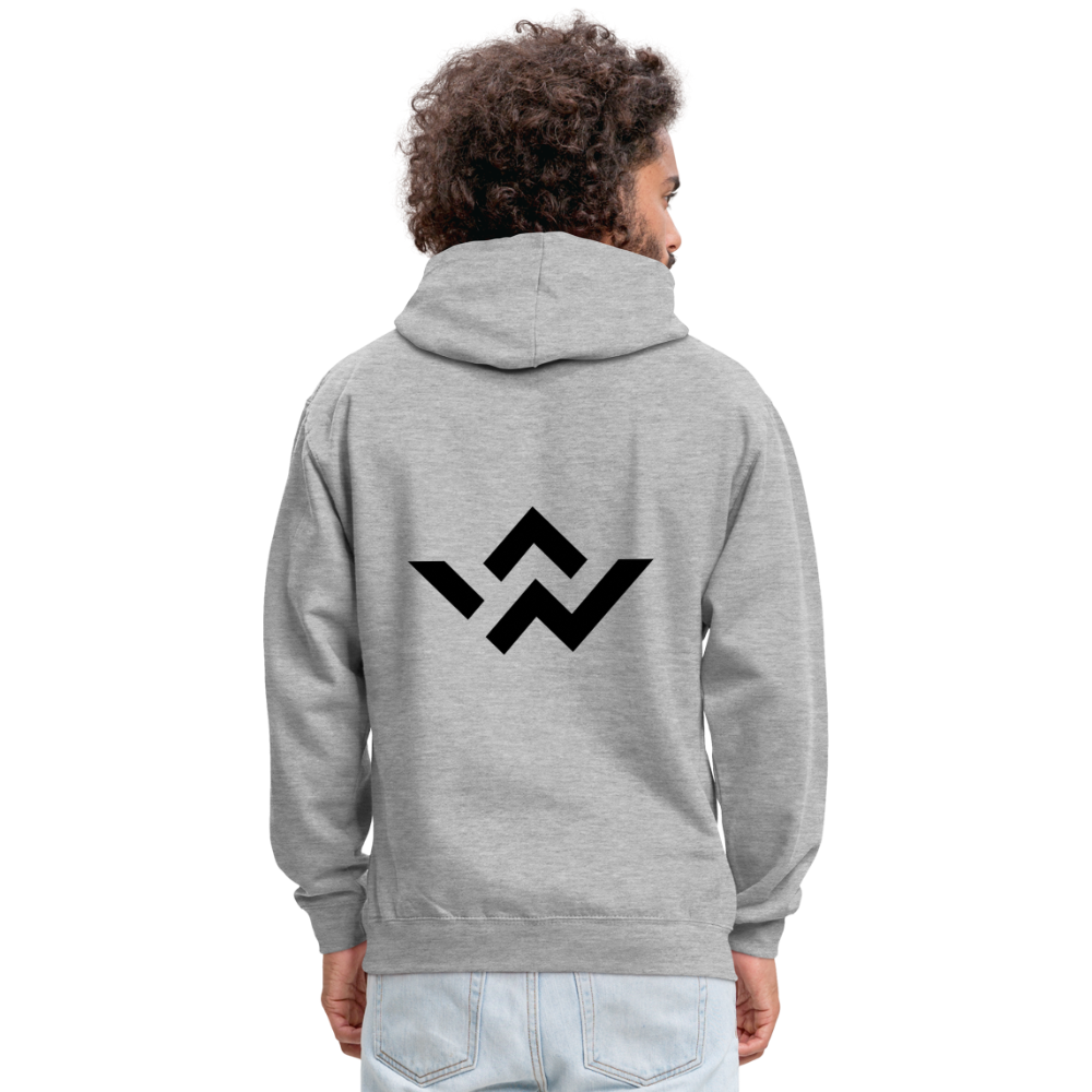 ConnectiveWear Contrast Colour Hoodie - heather grey/navy