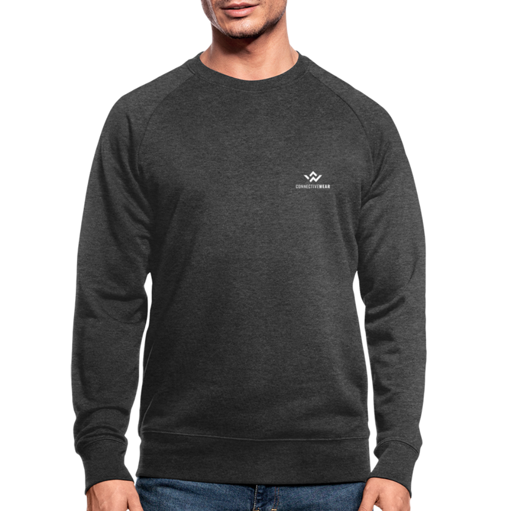 ConnectiveWear Men’s Organic Sweatshirt - dark grey heather