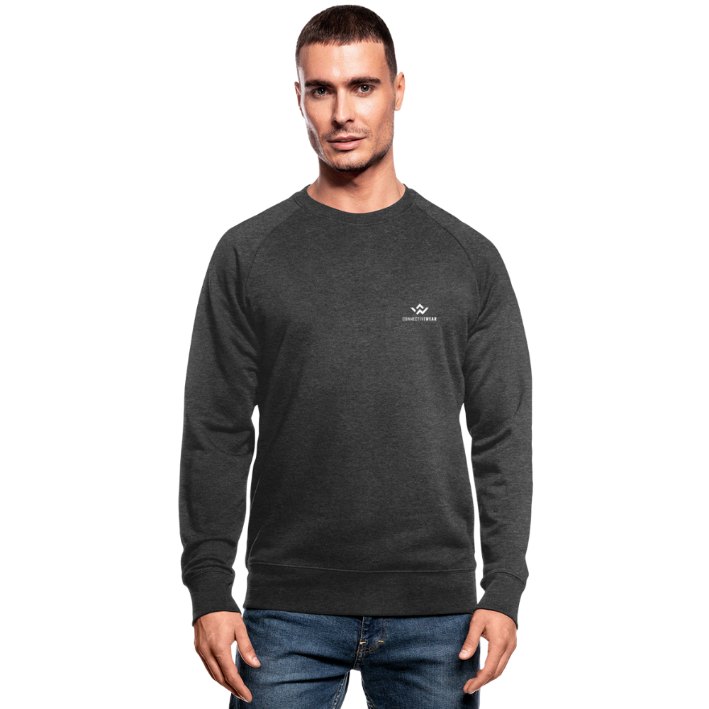 ConnectiveWear Men’s Organic Sweatshirt - dark grey heather