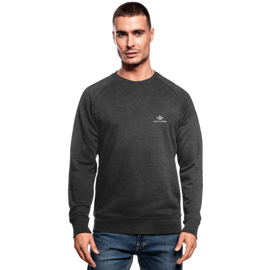 ConnectiveWear Men’s Organic Sweatshirt - dark grey heather