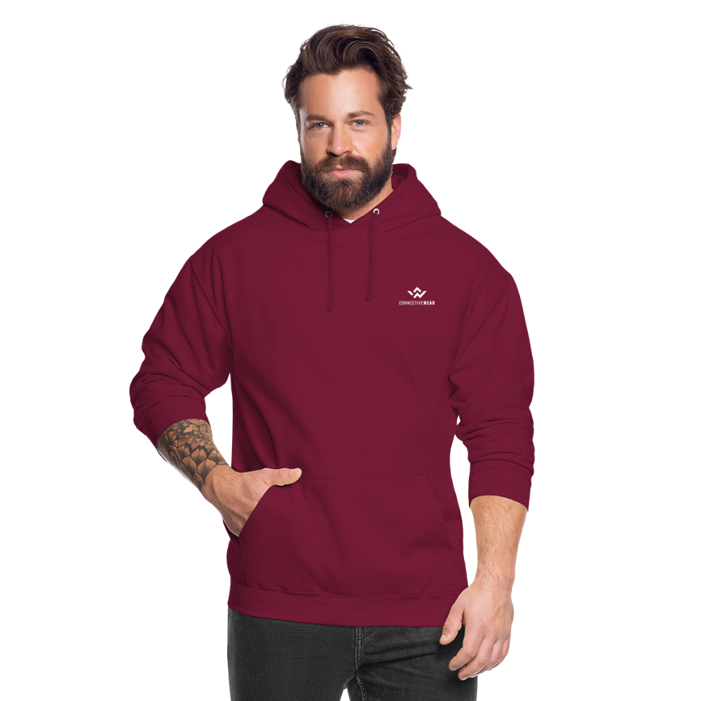 ConnectiveWear Unisex Hoodie - bordeaux