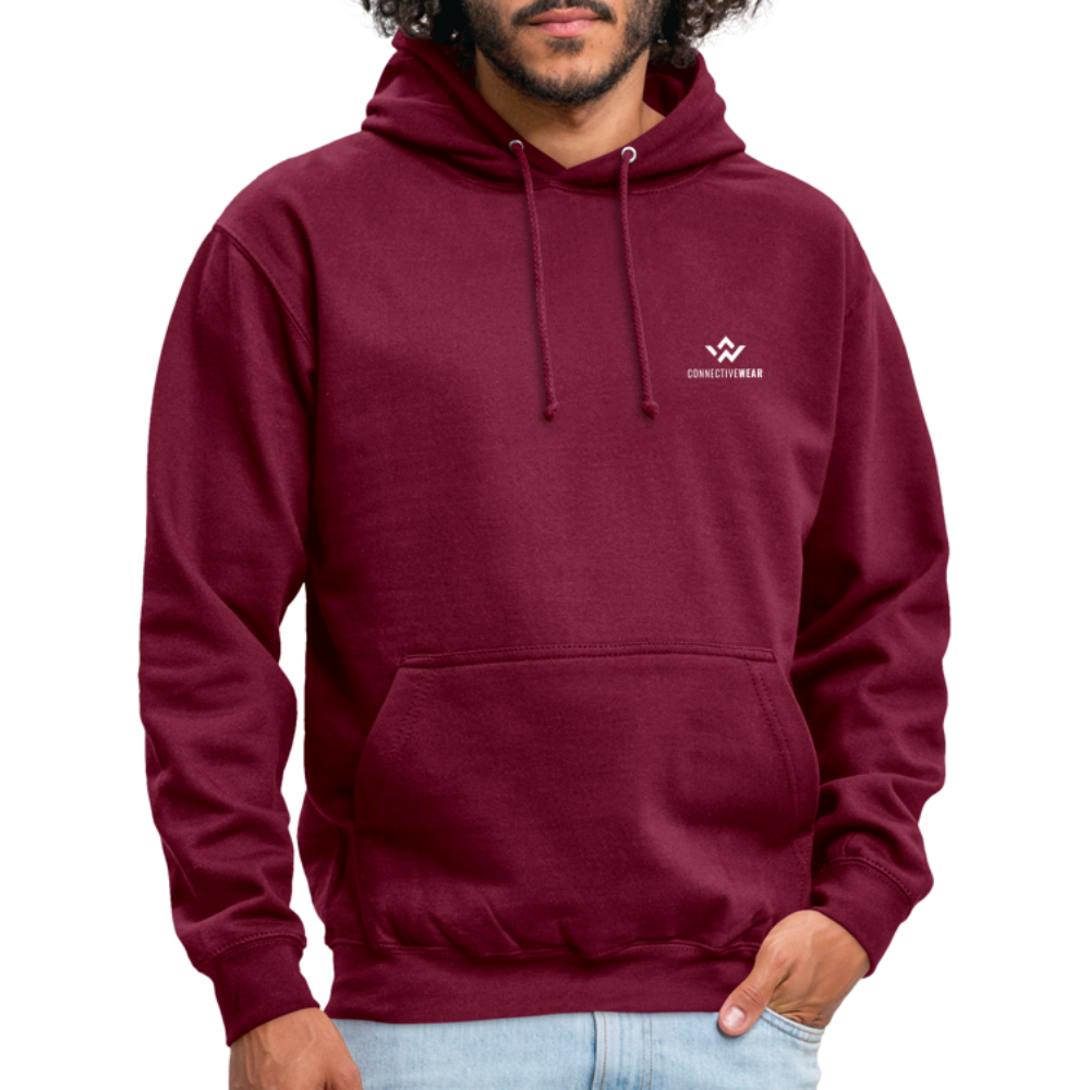 ConnectiveWear Unisex Hoodie - bordeaux