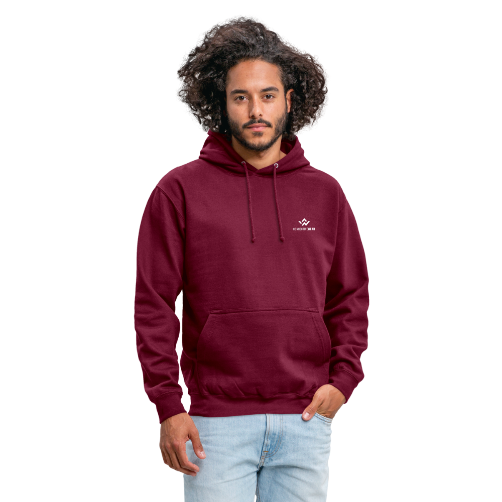 ConnectiveWear Unisex Hoodie - bordeaux