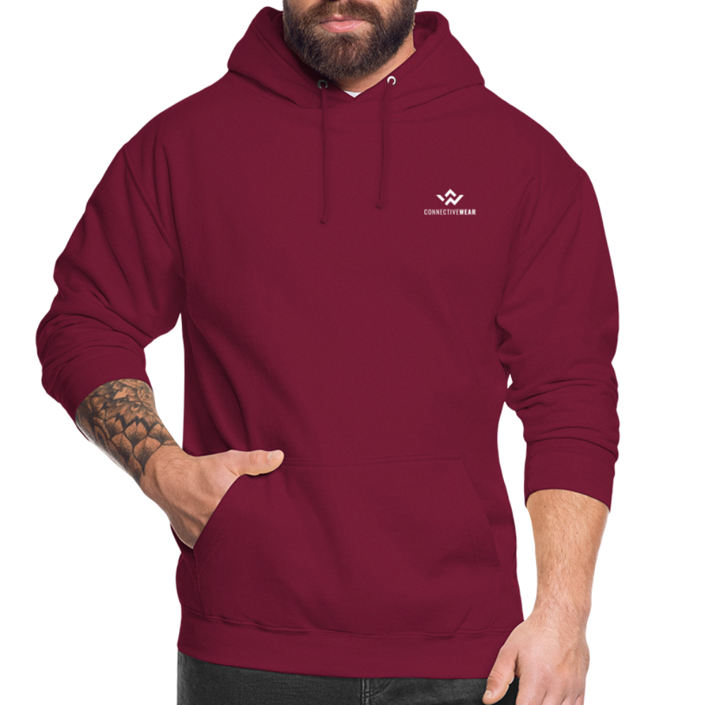 ConnectiveWear Unisex Hoodie - bordeaux