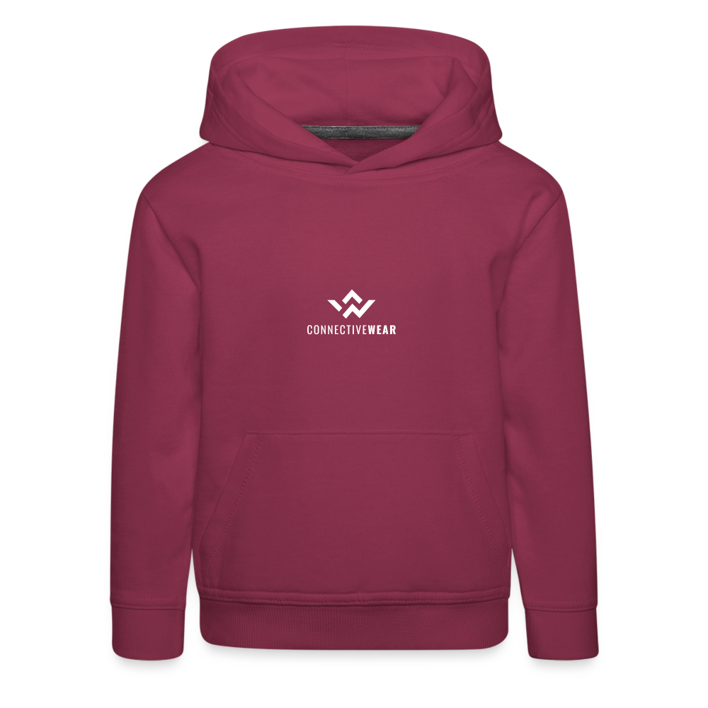 ConnectiveWear Kids' Premium Hoodie - bordeaux