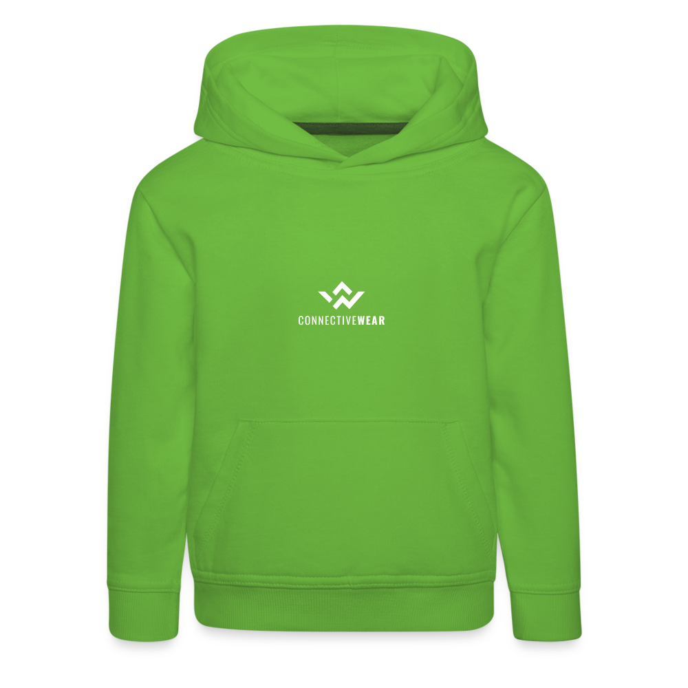 ConnectiveWear Kids' Premium Hoodie - light green