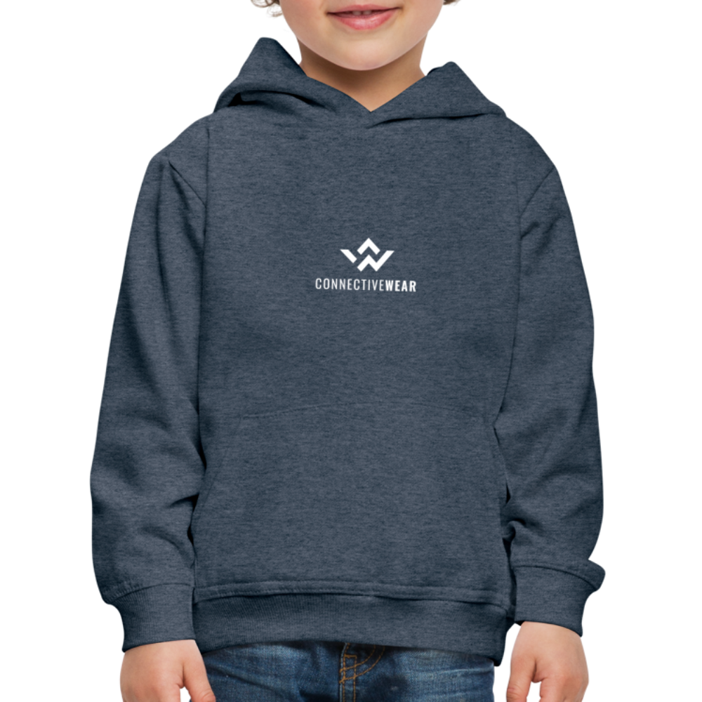 ConnectiveWear Kids' Premium Hoodie - heather denim