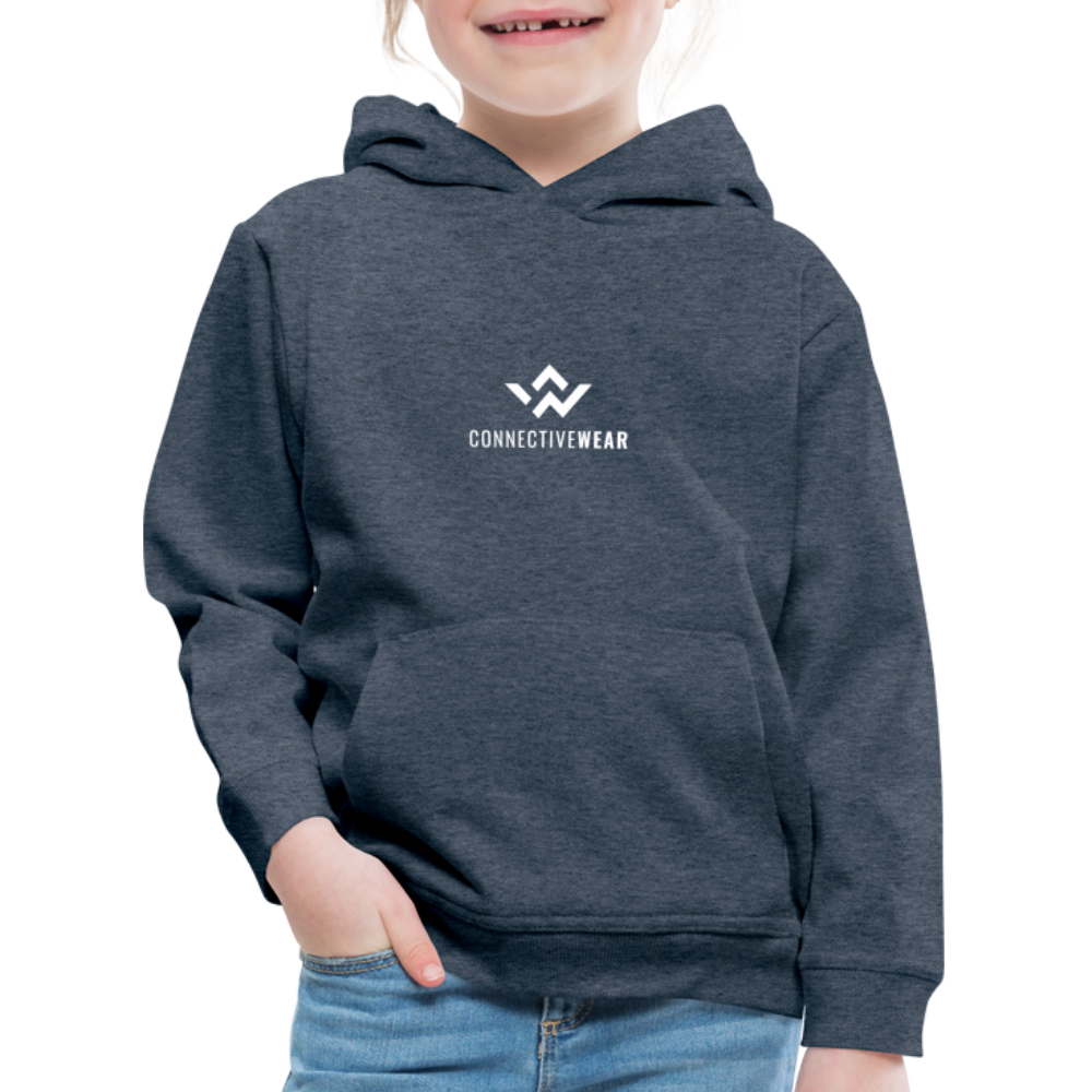 ConnectiveWear Kids' Premium Hoodie - heather denim