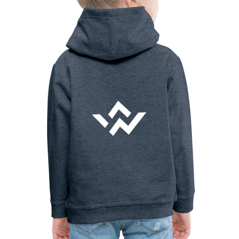 ConnectiveWear Kids' Premium Hoodie - heather denim