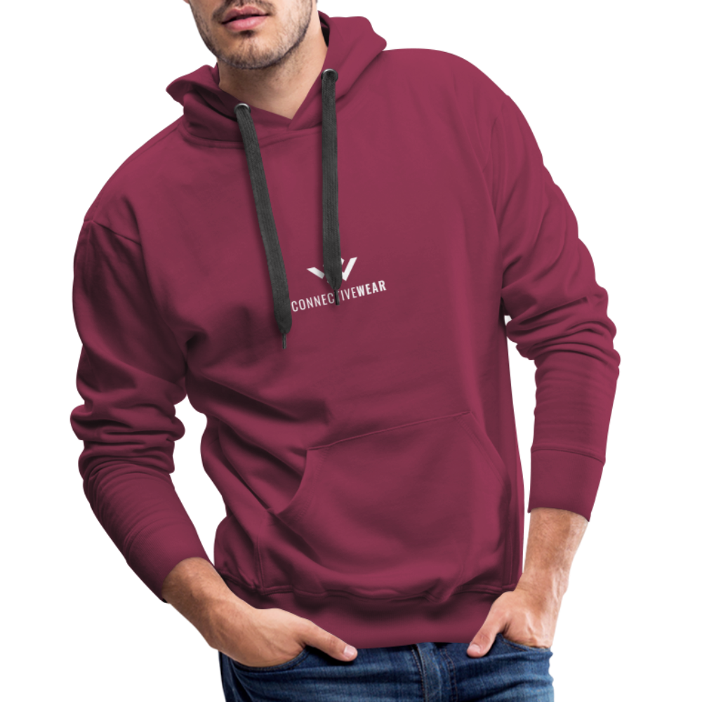 ConnectiveWear Men’s Premium Hoodie - bordeaux