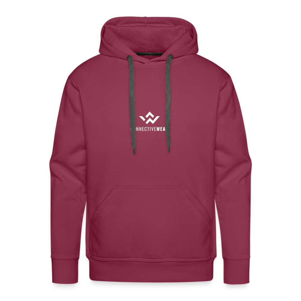 ConnectiveWear Men’s Premium Hoodie - bordeaux